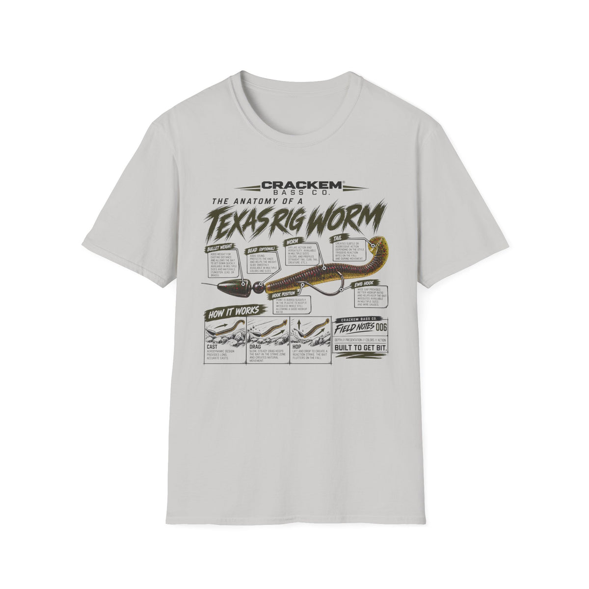 Texas rig worm