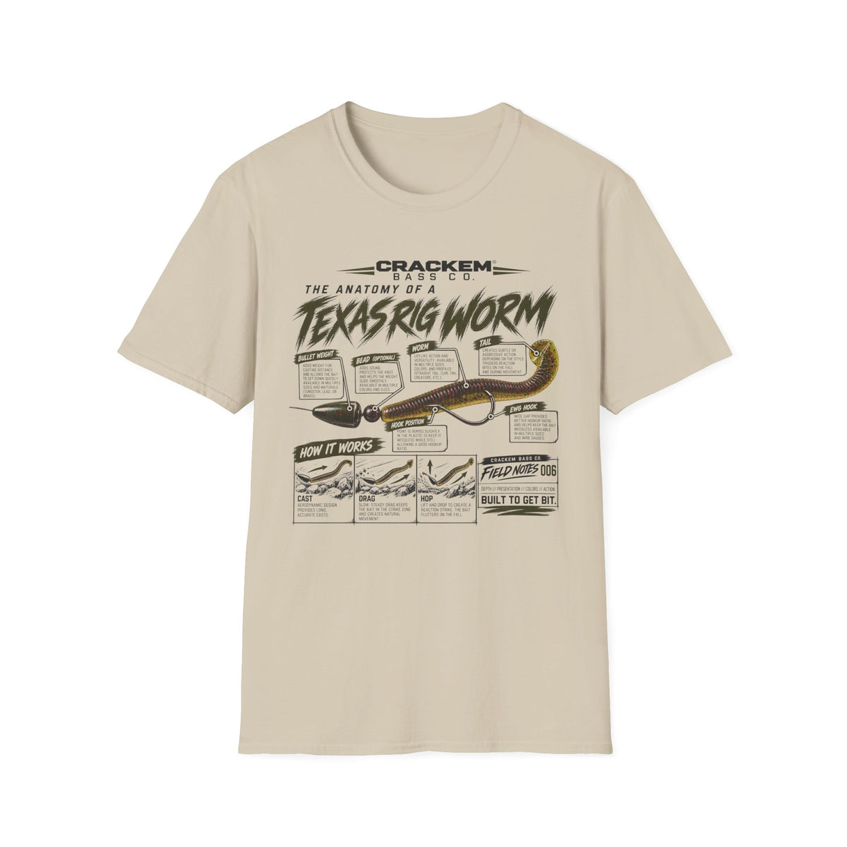 Texas rig worm