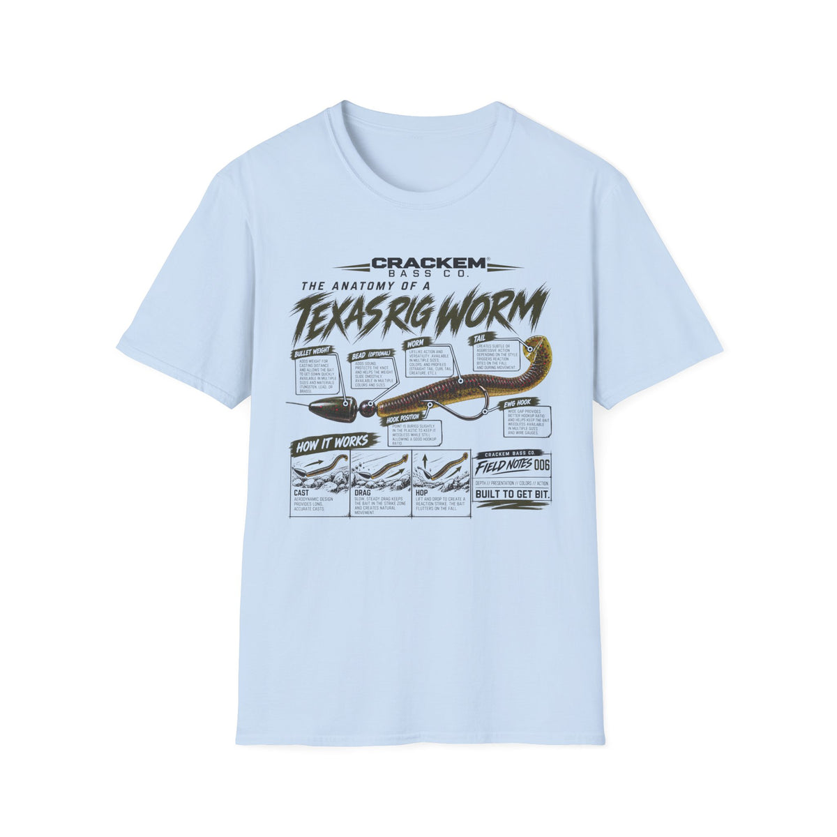 Texas rig worm