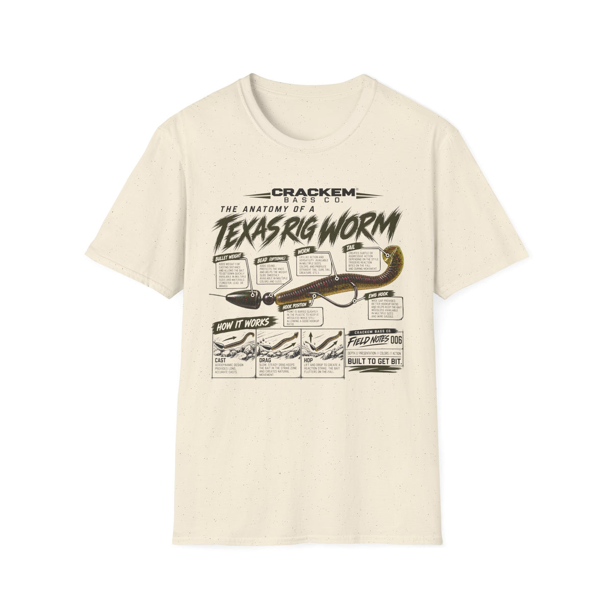 Texas rig worm