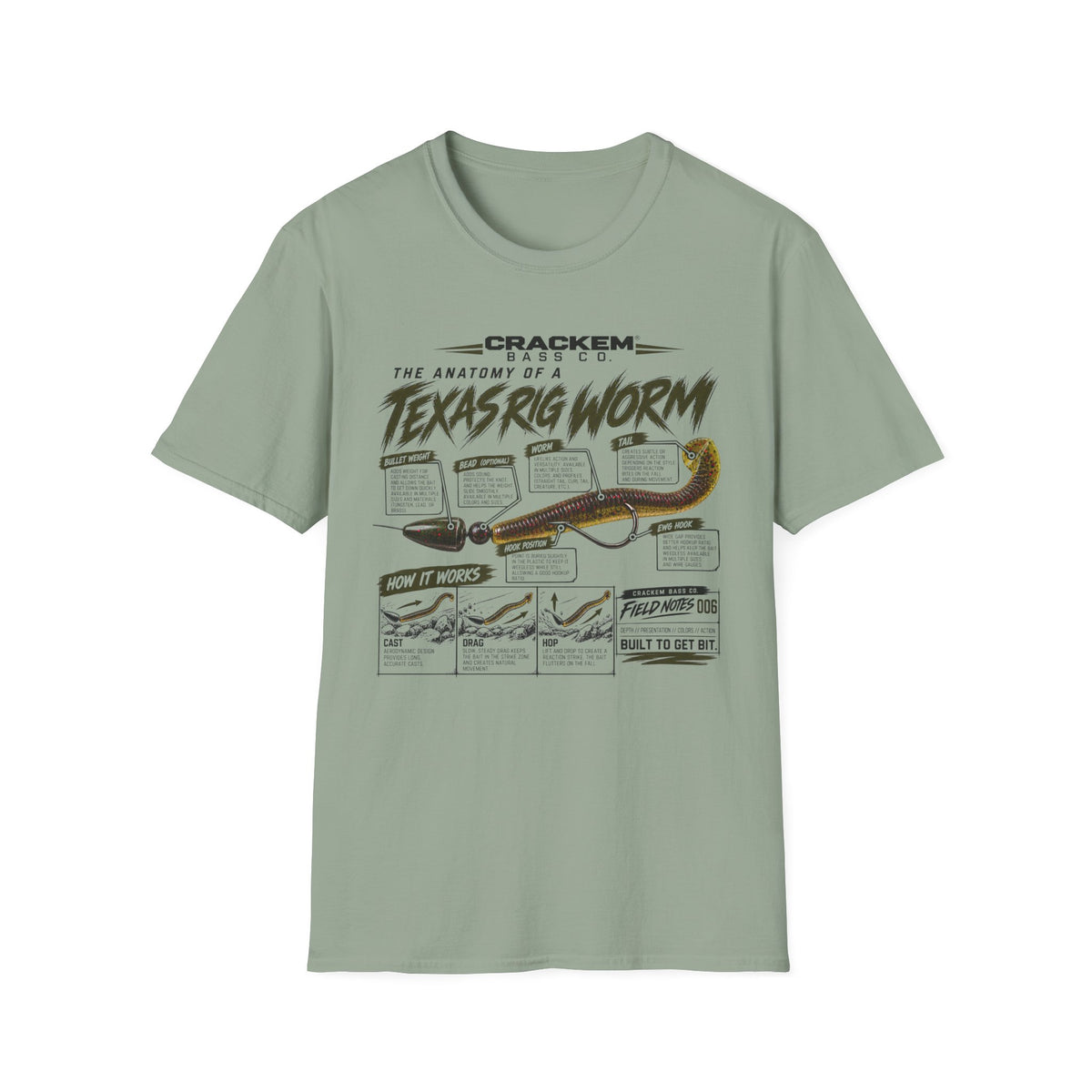 Texas rig worm